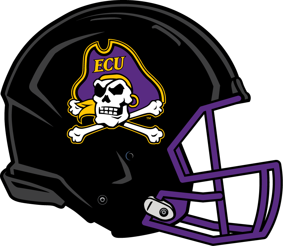 East Carolina Pirates 2014-2015 Helmet Logo iron on transfers for T-shirts